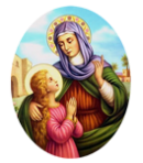 Le Saint du Mois de Juillet - Sainte Anne - Glorieuse