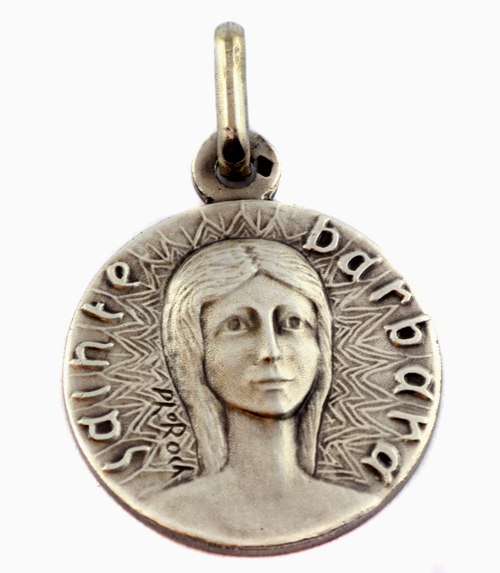 Medaille sainte barbara