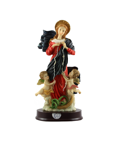 Statue marie qui défait les noeuds (30 cm)