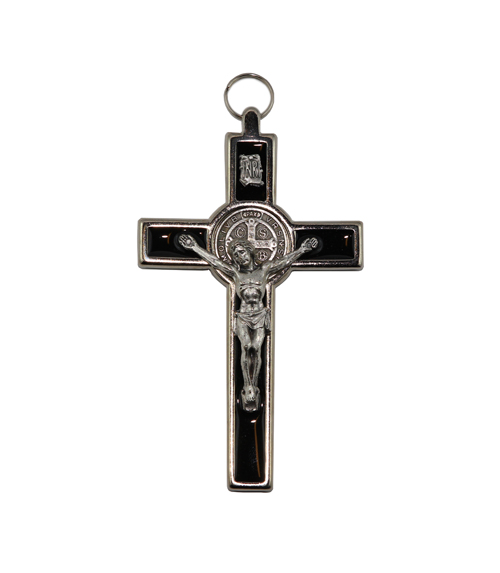 Croix de saint benoît (12 cm)