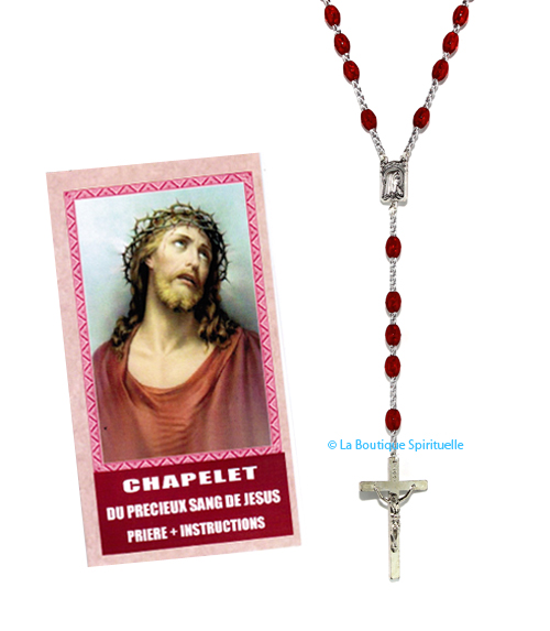 Chapelet précieux sang