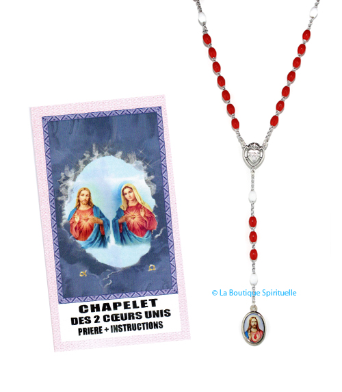 Chapelet Coeurs Unis de Marie et Jésus