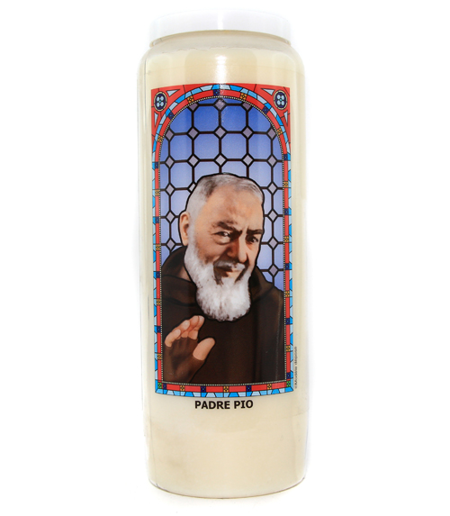 Bougie saint padré pio