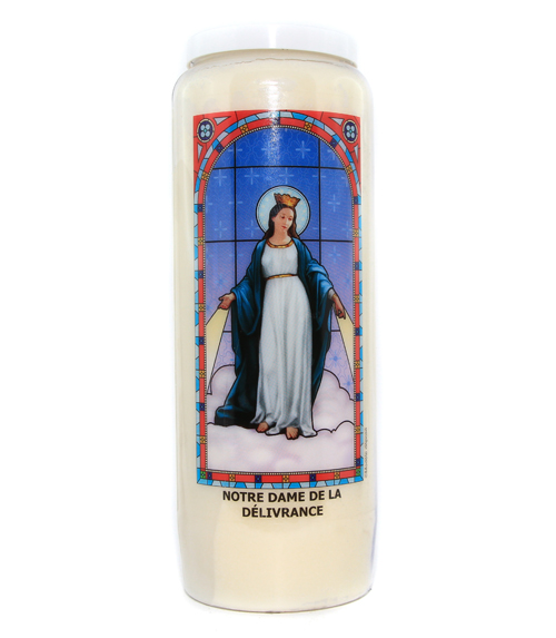 Bougie notre dame de délivrance