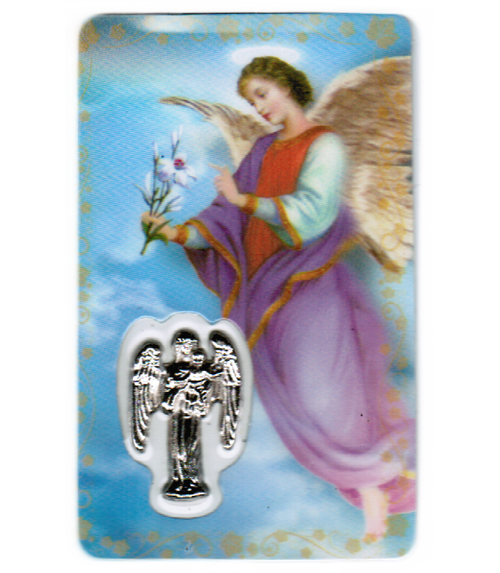 Carte de priere ange gabriel 