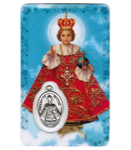 Carte de priere jésus de prague