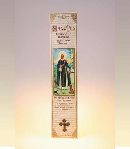 Encens sanctus - saint martin de porrès (romarin)