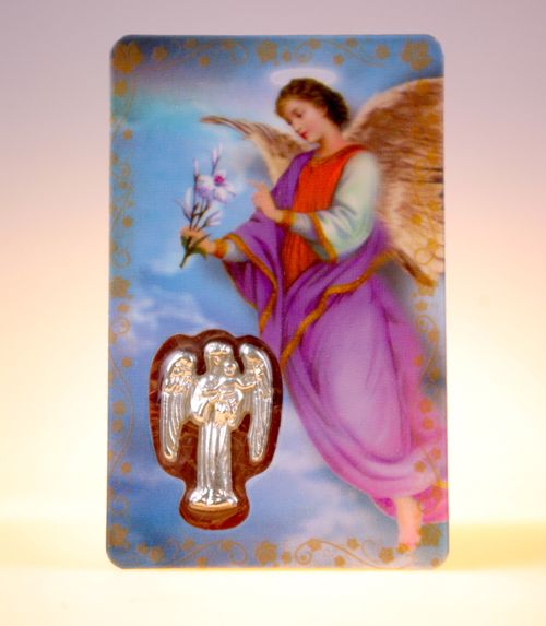 Carte de priere ange gabriel