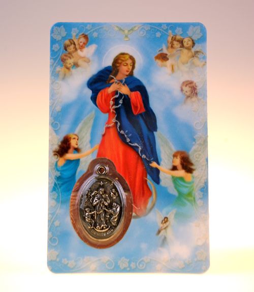 Carte de pri�re marie qui d�fait les noeuds