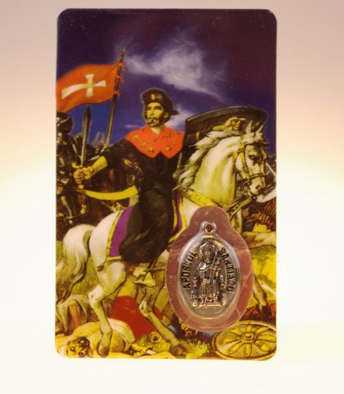 Carte de priere saint jacques