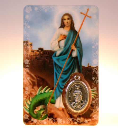 Carte de priere sainte marthe