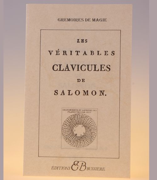 Les véritables clavicules de salomon