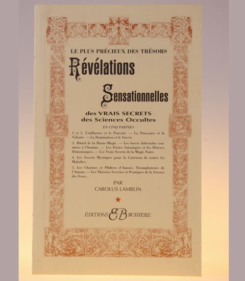 Révélations sensationnelles