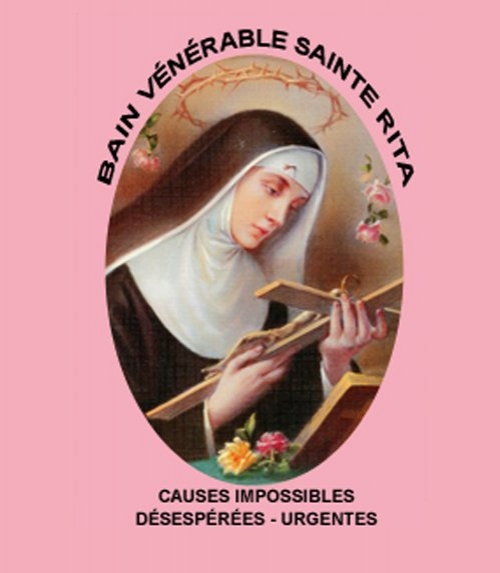 BAIN VENERABLE SAINTE RITA