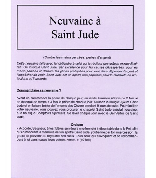 Neuvaine Saint Jude