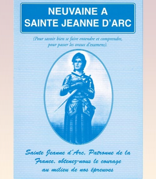 Neuvaine Sainte Jeanne-d'Arc