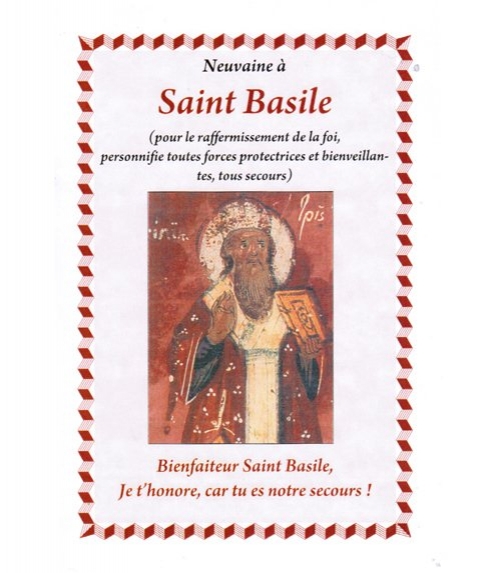 Neuvaine  Saint Basile