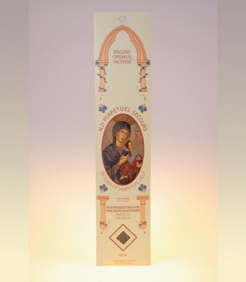 Encens ave maria Notre Dame du Perpétuel Secours (rose)