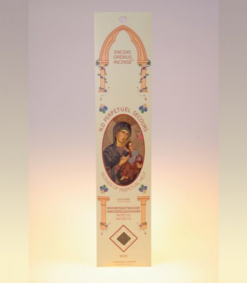 Encens ave maria Notre Dame du Perptuel Secours (rose)