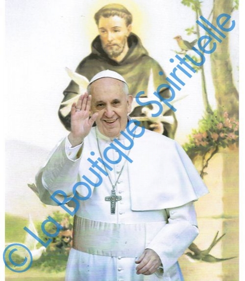 Pape Franois et Saint Franois d'Assise