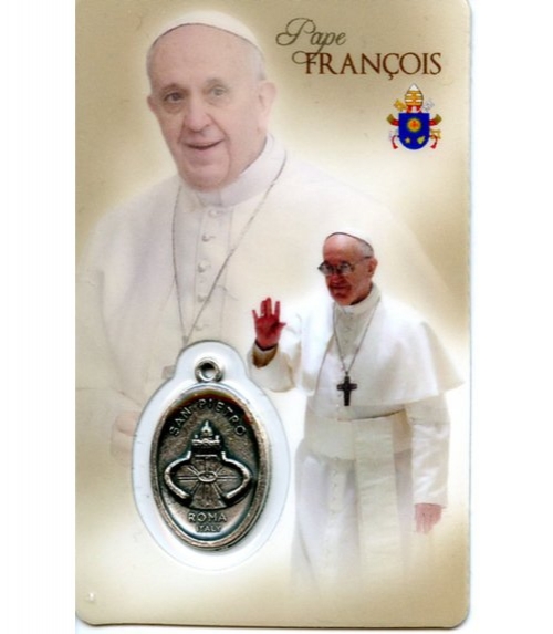 carte de prire Pape Franois 