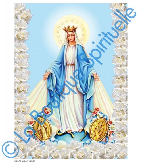 Image Sainte Vierge Miraculeuse