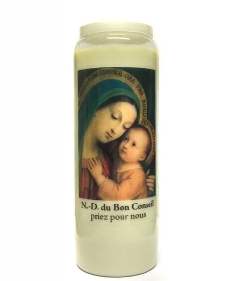 bougie notre dame du bon conseil