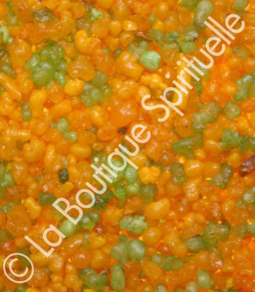 Encens agrumes mystiques (grains 30 grs)