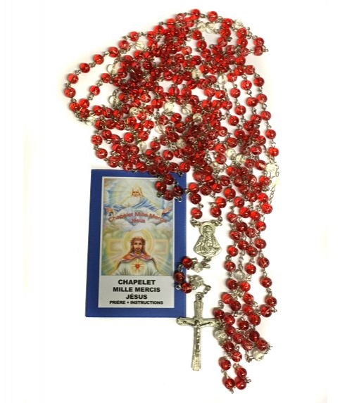 chapelet mille mercis Jésus