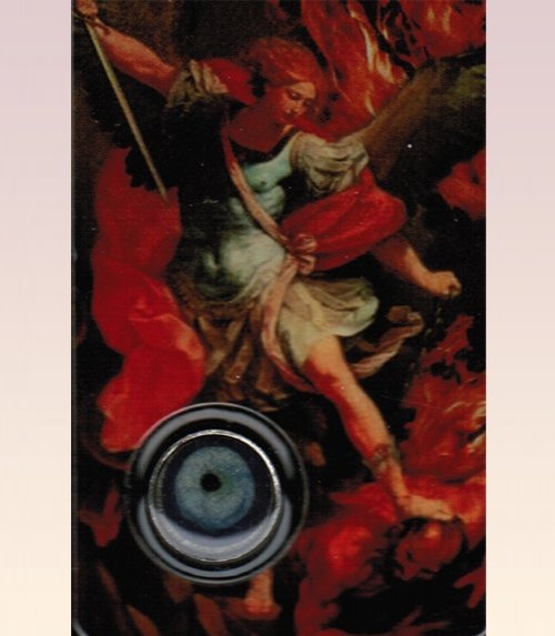 Carte de prière contre le mauvais oeil