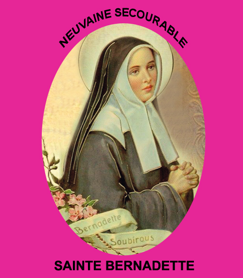 neuvaine secourable Sainte Bernadette 