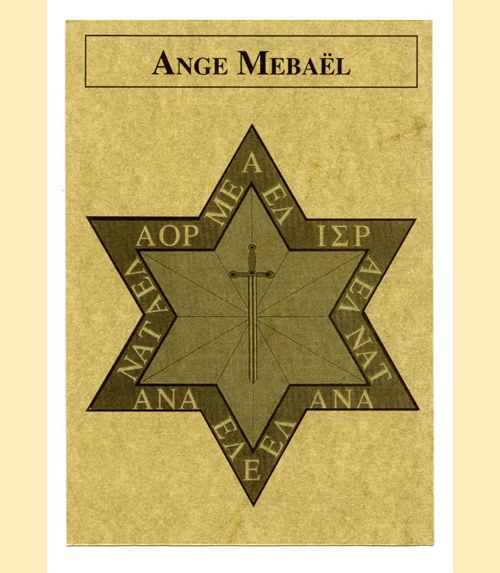 Pentacle ange mbael 