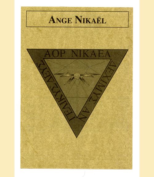 Pentacle ange nikael