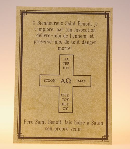 Parchemin saint benoît