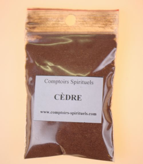 Poudre cèdre noir