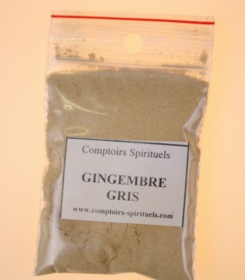 Poudre gingembre gris