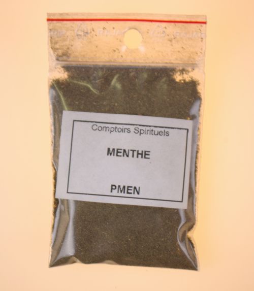 Poudre  menthe