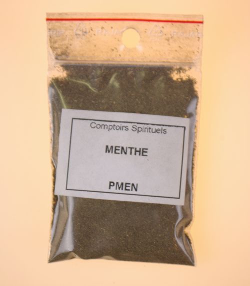 Poudre  menthe